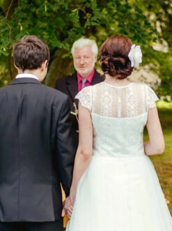 Ivory Sequinned Lace - Amber -Elegance in Lace 10721196 10204905444539721 176235679 n