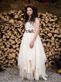 Ivory Corded Lace - Vanessa 18 Ivory Corded Lace - Vanessa -Elegance in Lace AbridalgownusingVanessaLace