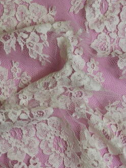 Ivory Chantilly Lace - Agnes -Elegance in Lace Agnes