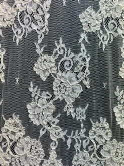 Ivory Corded Lace - Amelia -Elegance in Lace Amelia