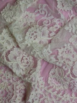 Ivory Corded Lace - Amelia -Elegance in Lace AmeliaIvory