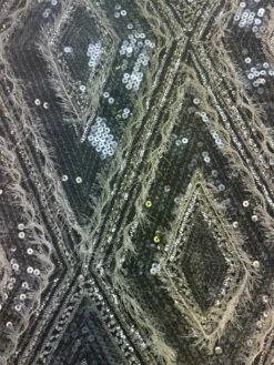 Ivory Sequinned Lace - Anya 29 Ivory Sequinned Lace - Anya -Elegance in Lace Anya 1