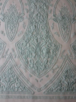 Aqua Embroidered Lace - Nyla -Elegance in Lace AquaLace Nyla