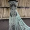 Aqua Embroidered Lace - Nyla -Elegance in Lace AquaLace Nyla 3737d80f 38a0 48a4 a1cc 7647af399a70