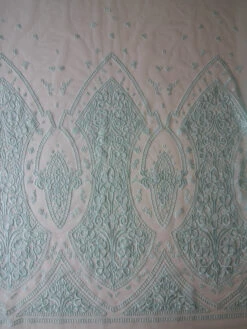 Aqua Embroidered Lace - Nyla -Elegance in Lace AquaLace Nyla FullWidth