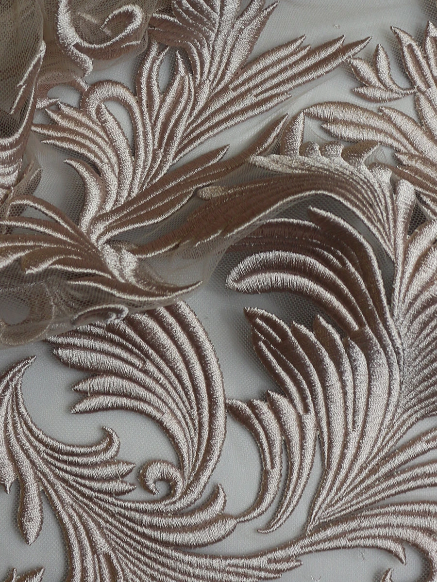 Pink Embroidered Lace - Autumn 5 Pink Embroidered Lace - Autumn - Image 3