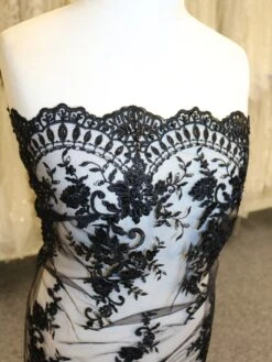 Black Beaded Lace - Ziggy -Elegance in Lace BlackBeadedLace Ziggy 1