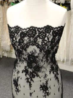 Black Corded Lace - Eloise 14 Black Corded Lace - Eloise -Elegance in Lace BlackLace Eloise 1