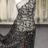 Black & Silver Embroidered Lace - Ernestine -Elegance in Lace BlackLace Ernestine 09f2f902 1c36 4b77 a628 78d37cdc1f5f