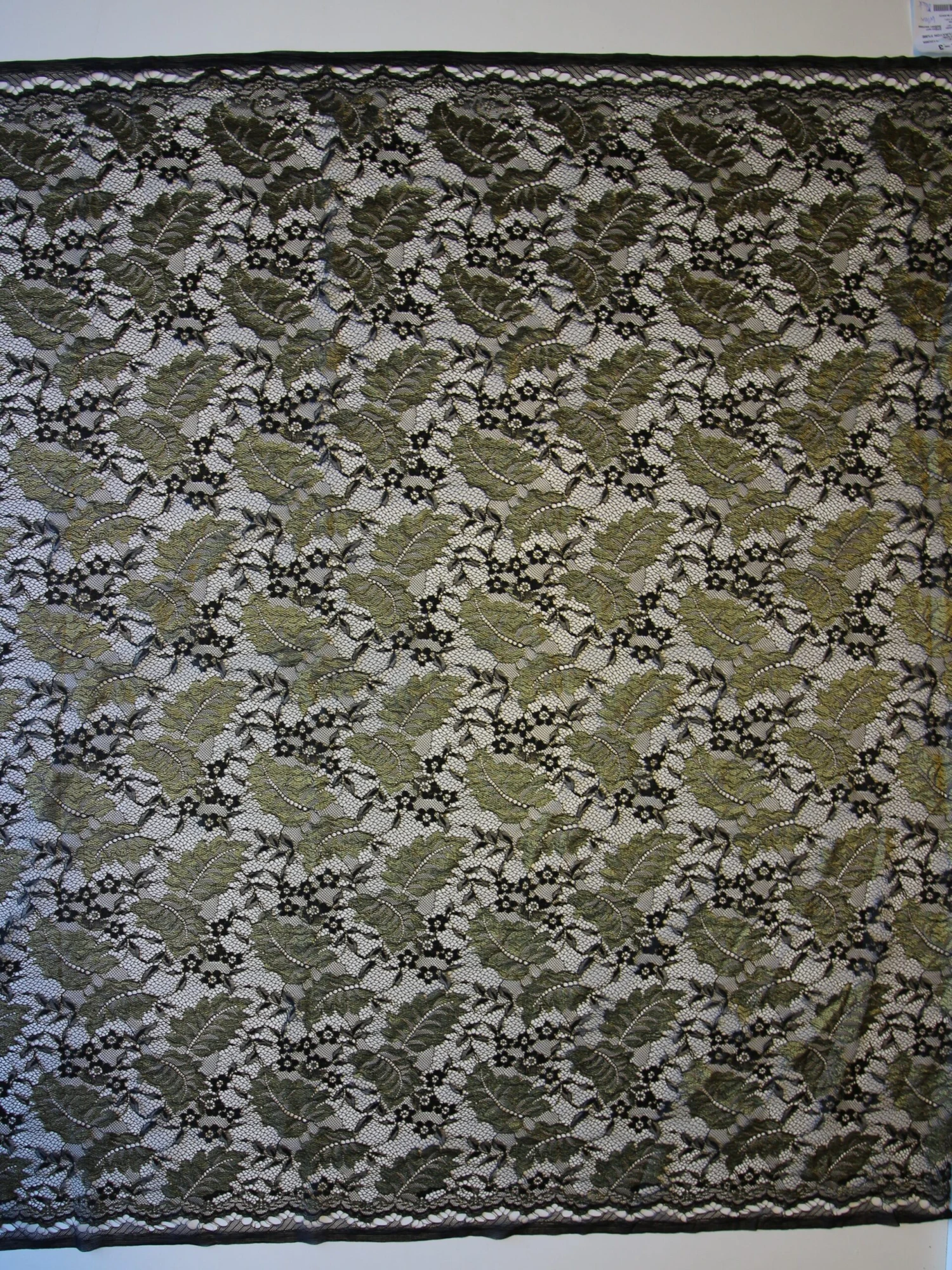 Black Raschel Lace - Wren 7 Black Raschel Lace - Wren - Image 5