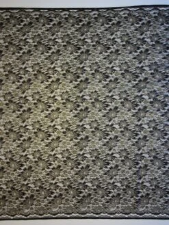 Black Raschel Lace - Moseley -Elegance in Lace Black GoldLace Moseley FullWidth