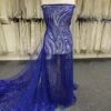 Blue Beaded & Sequinned Lace - Gillian -Elegance in Lace BlueLace Gillian