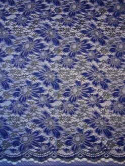Blue Raschel Lace - Moseley -Elegance in Lace BlueLace Moseley