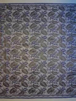 Blue Raschel Lace - Wren -Elegance in Lace BlueLace Wren FullWidth