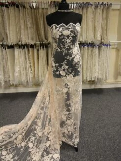Blush Embroidered Lace - Cameron