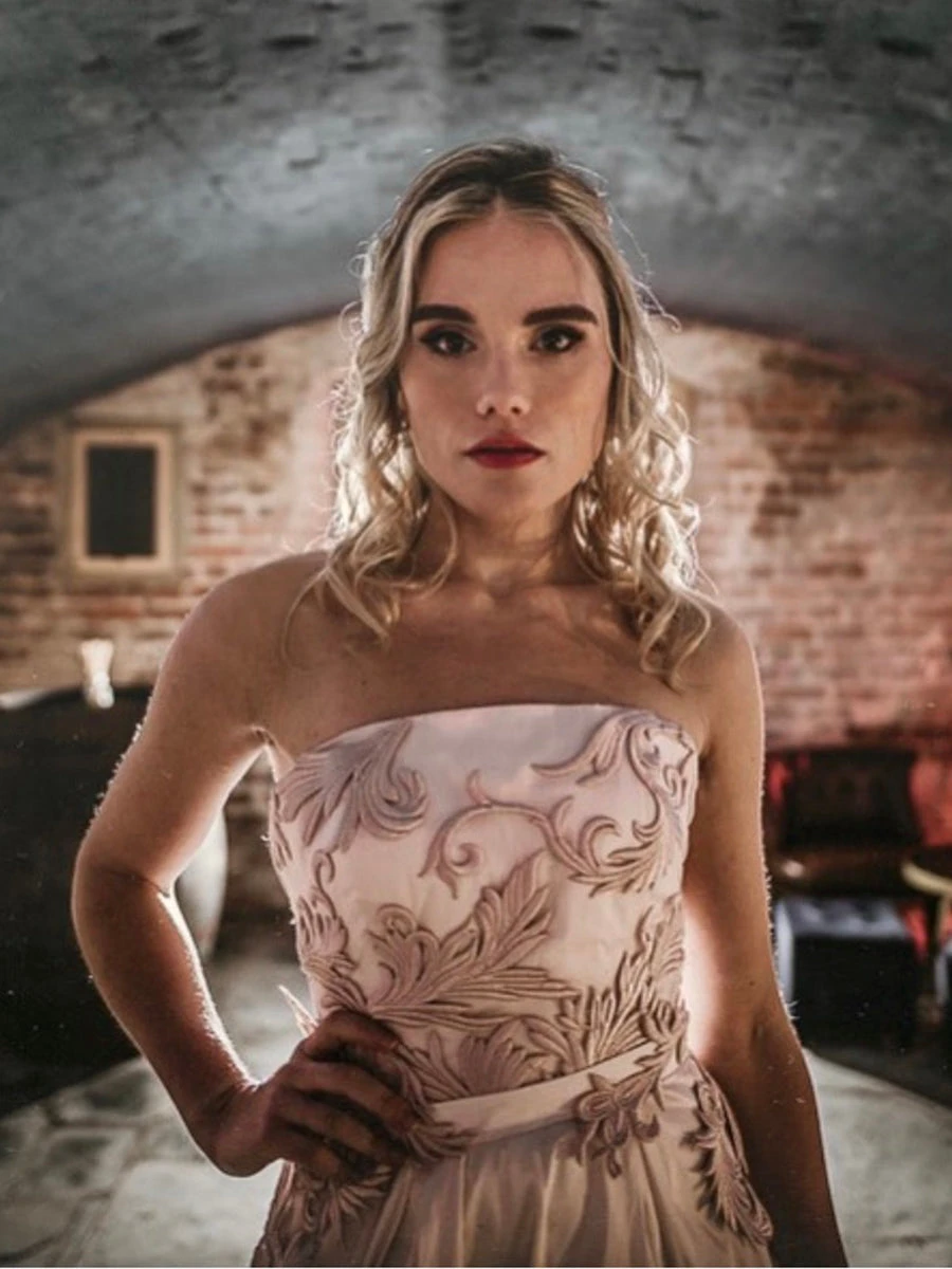 Pink Embroidered Lace - Autumn 4 Pink Embroidered Lace - Autumn - Image 2