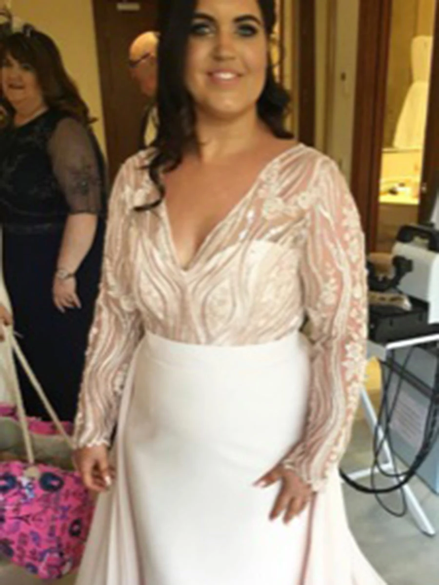 Blush Beaded Lace - Lorna 4 Blush Beaded Lace - Lorna - Image 2