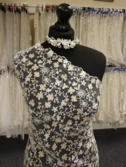 Discounted Ivory With Champagne Embroidered Lace – Finja -Elegance in Lace BridalLace Finja 022fdee7 6adb 4c86 8bab 194ef87db531