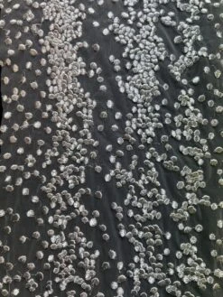 Silver Embroidered Lace - Carter -Elegance in Lace CarterSilver