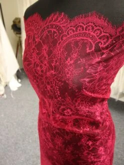 Cerise Raschel Lace - Clio -Elegance in Lace CeriseLace Clio cfc43cde ecee 4188 b8e1 aa004571cef2