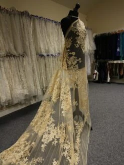 Champagne Embroidered Lace - Fontaine -Elegance in Lace ChampagneLace Fontaine. fd8e0054 6553 488d a39c 5e8993547b8c