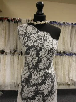 Ivory Chantilly Lace - Serenity -Elegance in Lace ChantillyLace Serenity