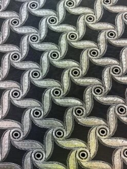 Ivory Embroidered Lace - Clarence -Elegance in Lace Clarence