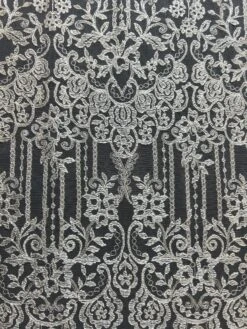 Ivory Embroidered Lace - Colette -Elegance in Lace Colette