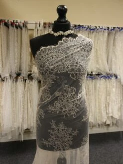 Champagne Raschel Lace - Coralie -Elegance in Lace CoralieLace 1