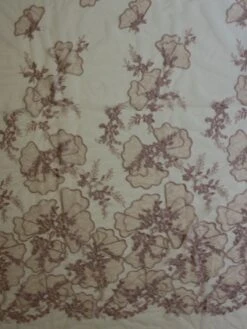 Pink Embroidery Lace - Blessing -Elegance in Lace DuskyPinkLace Blessing