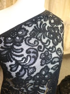 Black Lace - Edwina -Elegance in Lace EdwinaBlackLace 1