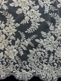 Ivory Beaded Lace - Ella -Elegance in Lace Ella 73241259 7e39 4a6f a981 4e200449a8a7