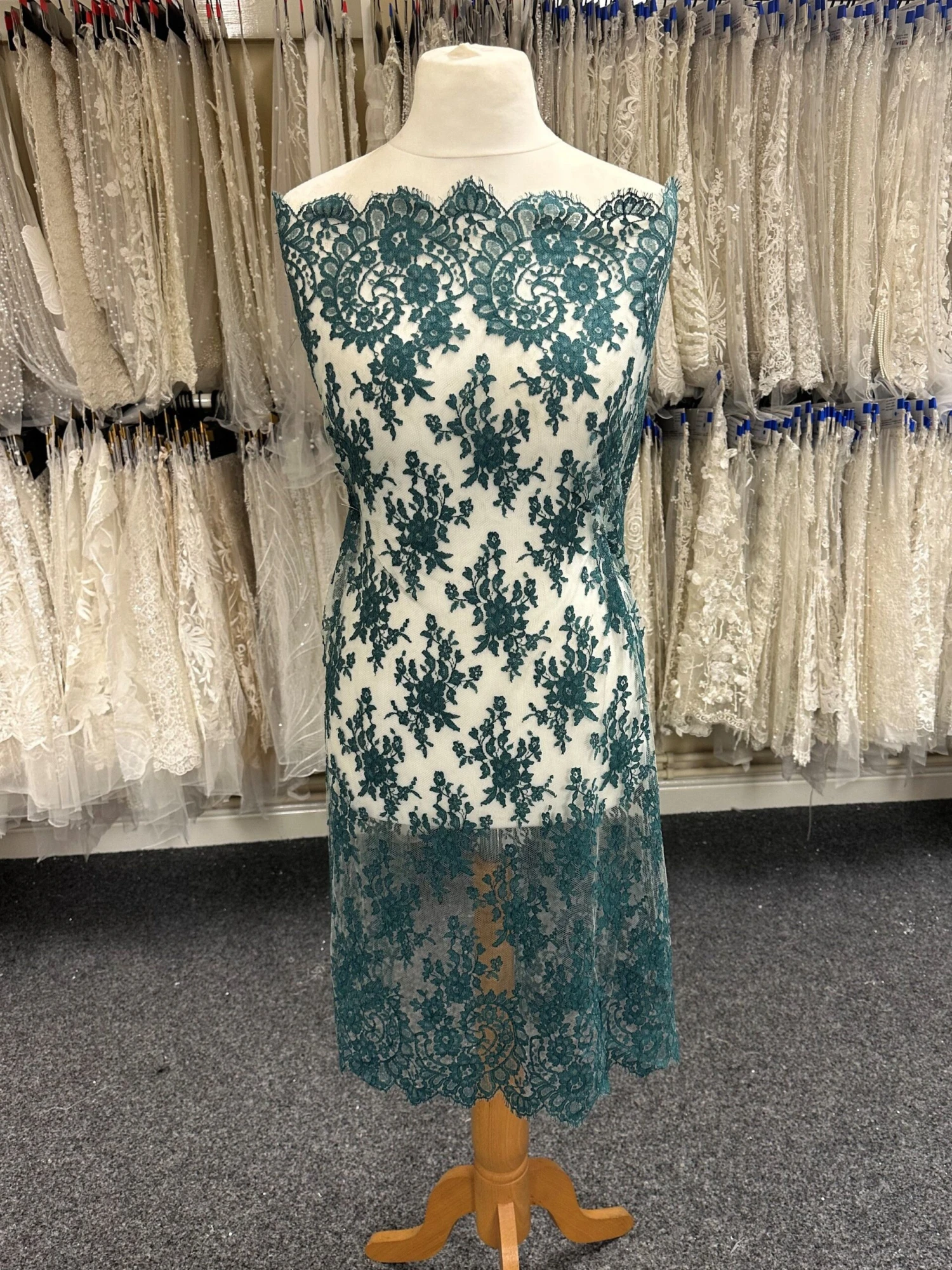 Emerald Green Lace - Eleanor 3 Emerald Green Lace - Eleanor