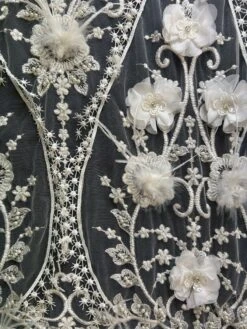 Ivory Beaded Lace - Faye -Elegance in Lace Faye dd52cb9a 4189 4b4f b29d eaa6c784e64c