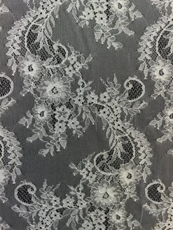 Ivory Raschel Lace - Freya -Elegance in Lace Freya 1