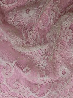 Ivory Raschel Lace - Freya -Elegance in Lace Freya closeup