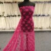 Fuchsia Corded Lace - Geraldine -Elegance in Lace FuchsiaLace Geraldine 5e2ed542 e004 4536 9907 ca7ba2b86974