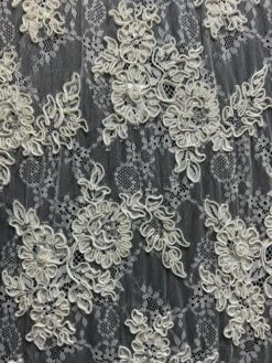 Ivory Corded Lace – Gemma -Elegance in Lace Gemma 1