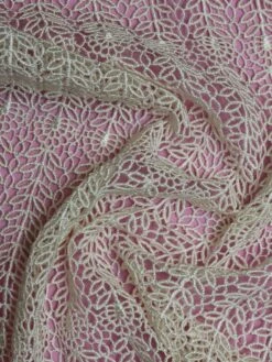 Ivory Guipure Lace - Grace -Elegance in Lace Grace