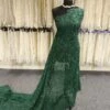 Green Guipure Lace - Theresa -Elegance in Lace GreenGuipureLace Theresa