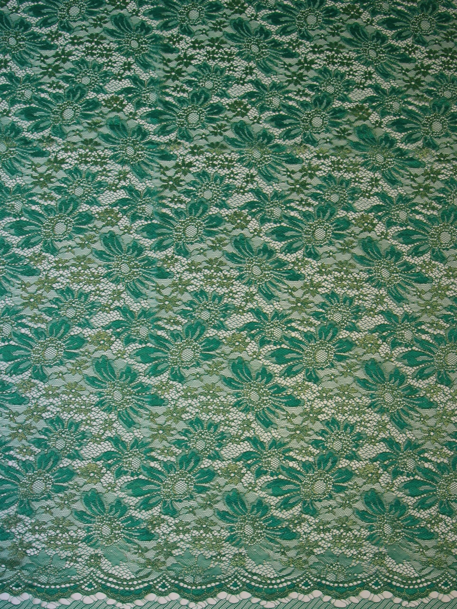 Green Raschel Lace - Moseley 4 Green Raschel Lace - Moseley - Image 2
