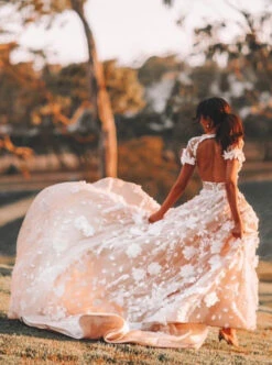 Ivory 3D Floral Lace - Loveleen -Elegance in Lace H5035 D5