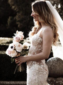 Ivory Beaded Lace - Amaris -Elegance in Lace H5530 D10