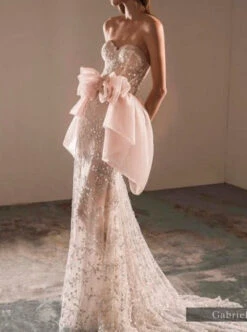 Ivory Beaded Lace - Amaris -Elegance in Lace H5530 D6