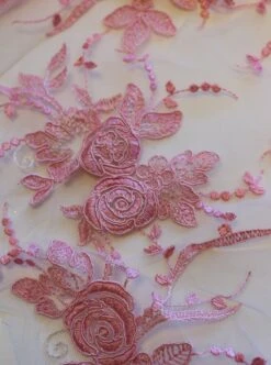 Peony Pink Lace - Maria -Elegance in Lace IMG 9343