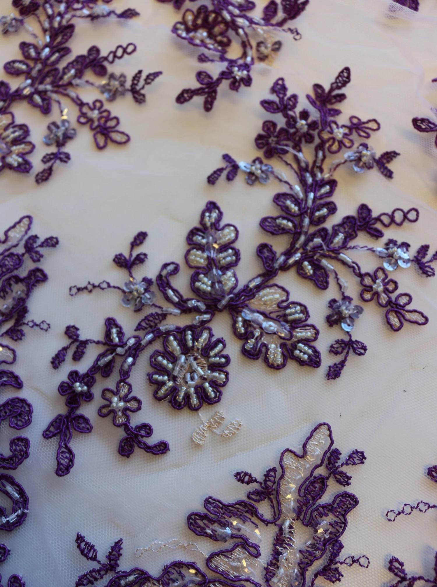 Deep Violet Lace - Jessica 4 Deep Violet Lace - Jessica - Image 2