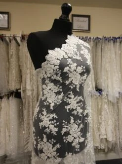 Ivory Beaded And Corded Lace - Chelsea -Elegance in Lace IvoryBeadedLace Chelsea 814bf012 5240 4dbc a440 89de1f3b5a73