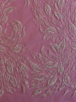 Ivory Beaded Embroidery Lace - Leonella -Elegance in Lace IvoryBeadedLace Leonella