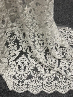 Ivory Beaded Lace – Ava -Elegance in Lace IvoryBridalLace Ava 996ce851 3722 4515 8b03 cedb8cb1c629