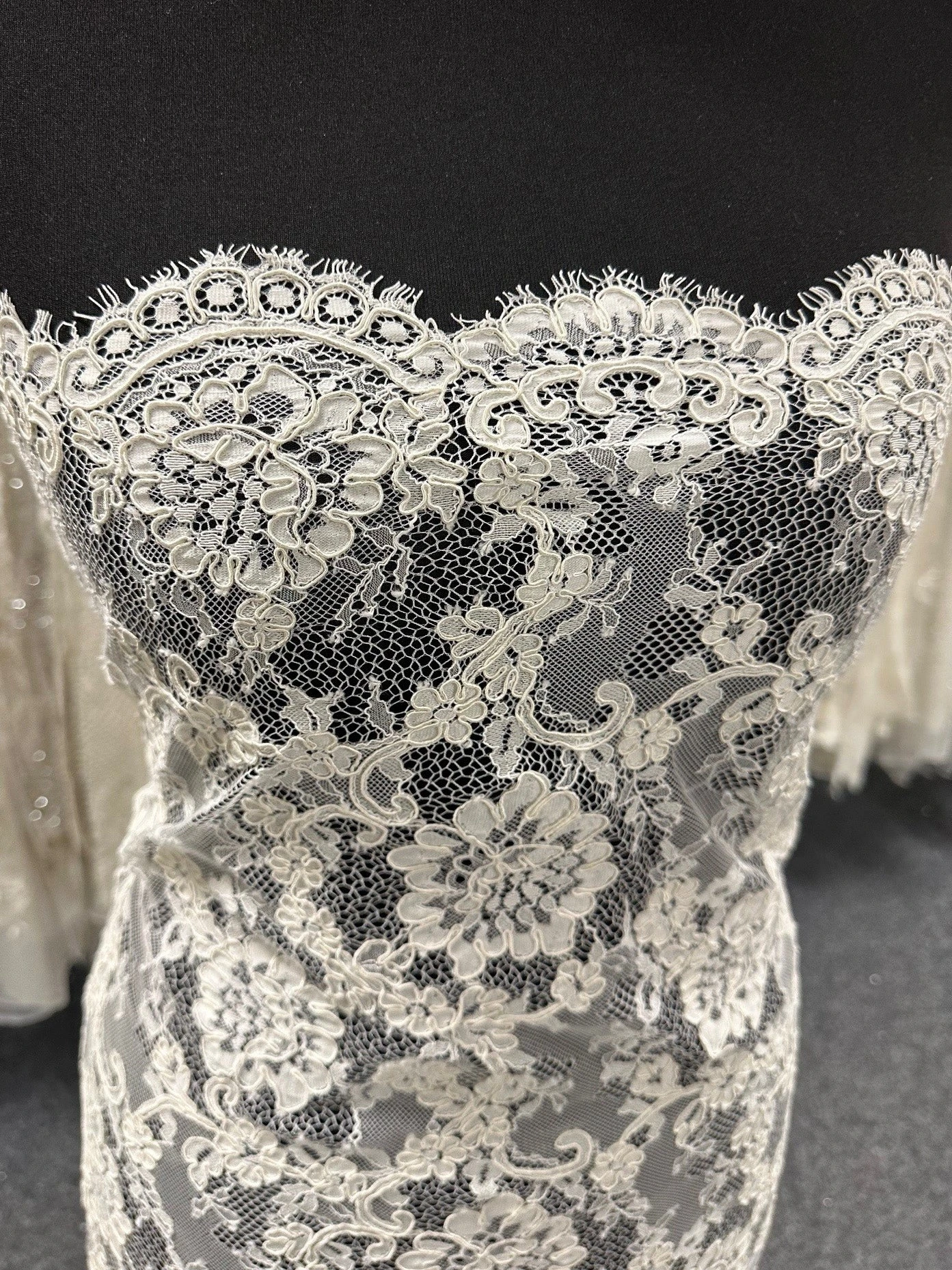 Ivory Corded Lace - Dionne 8 Ivory Corded Lace - Dionne - Image 6